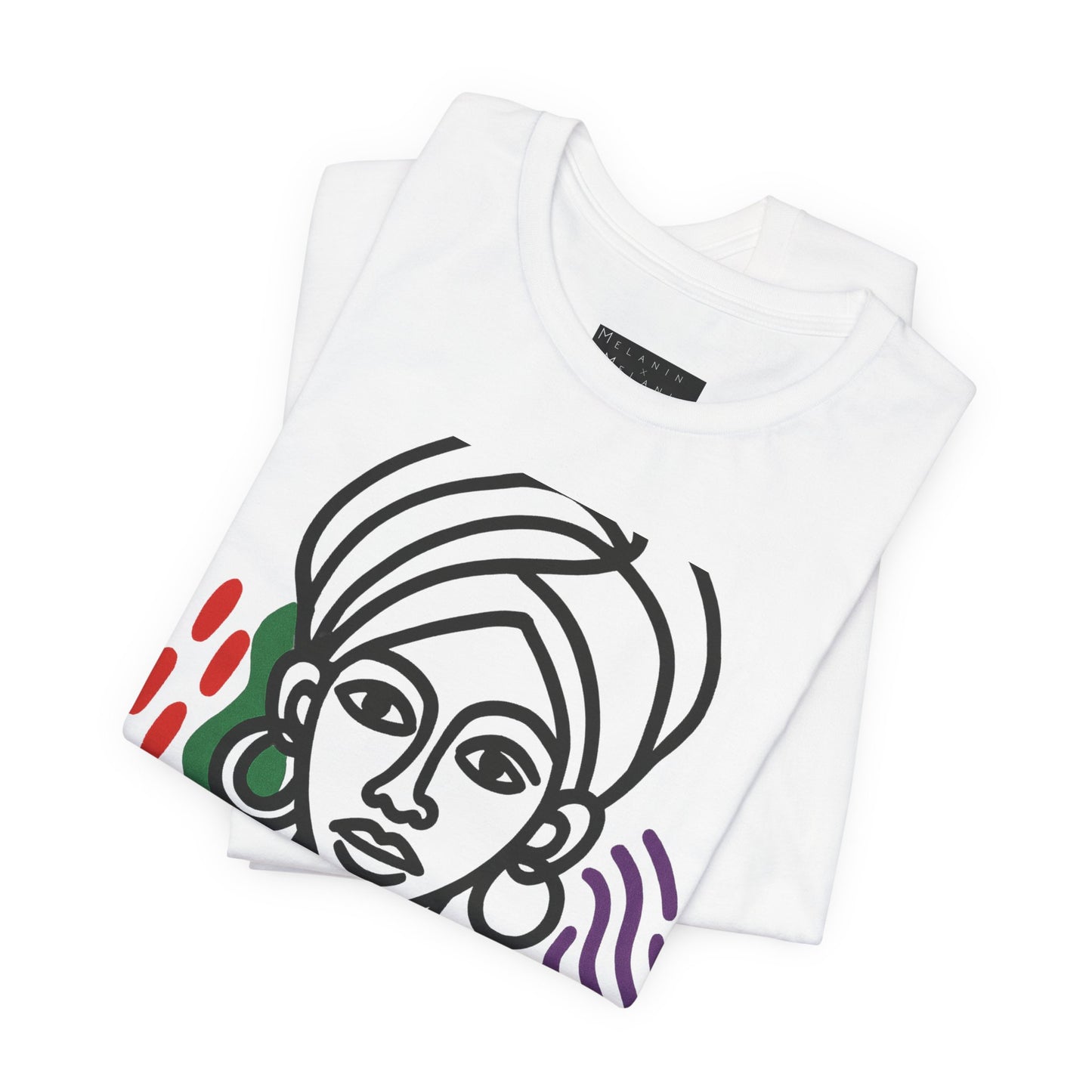 Regal Vibes Only – African Queen Graphic Art T-Shirt