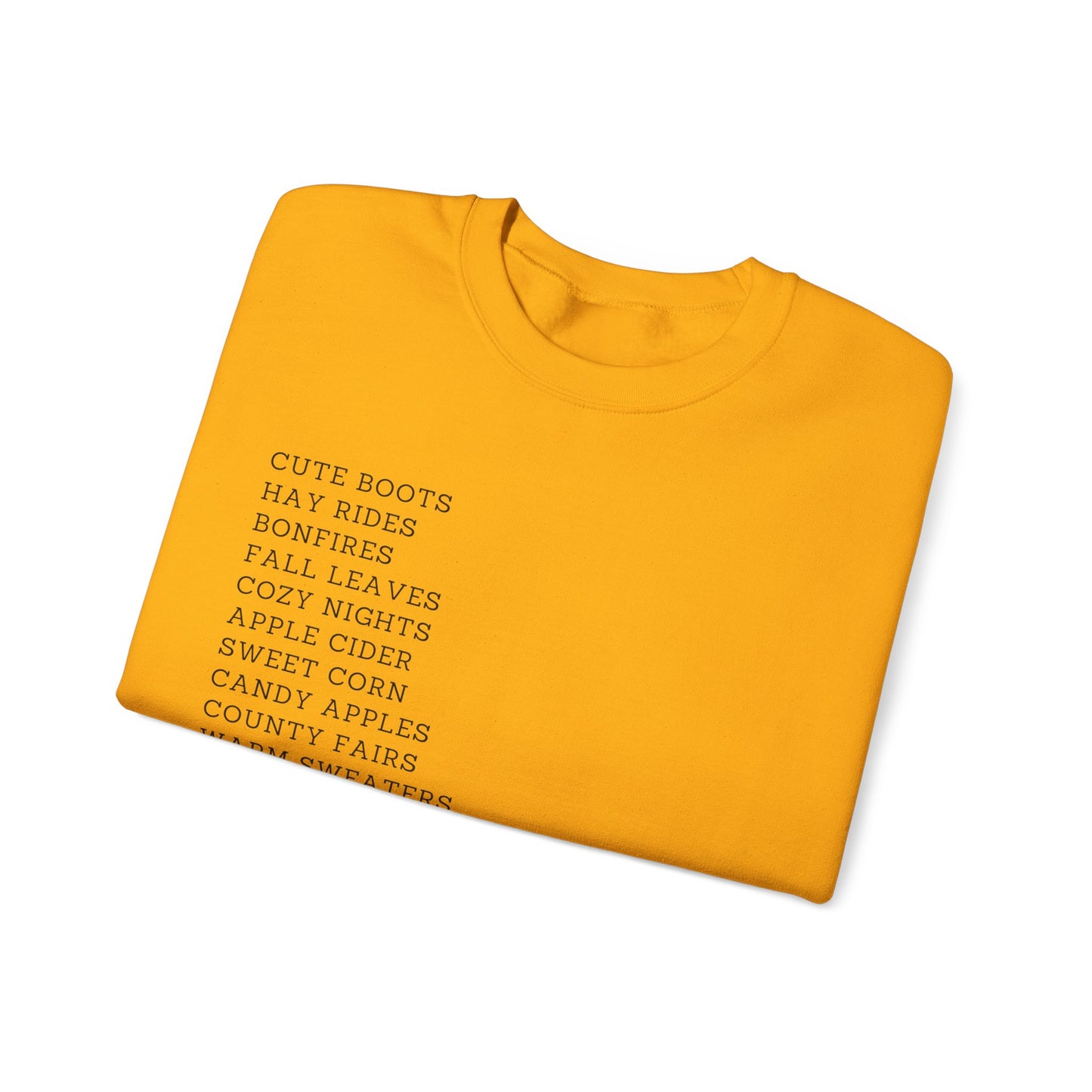 A Few Of My Favorite Autumn Things Sweatshirt