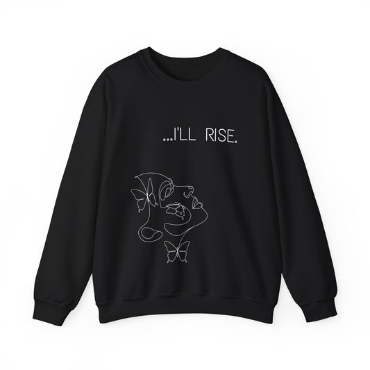 I'll Rise Butterfly Sketch Sweatshirt