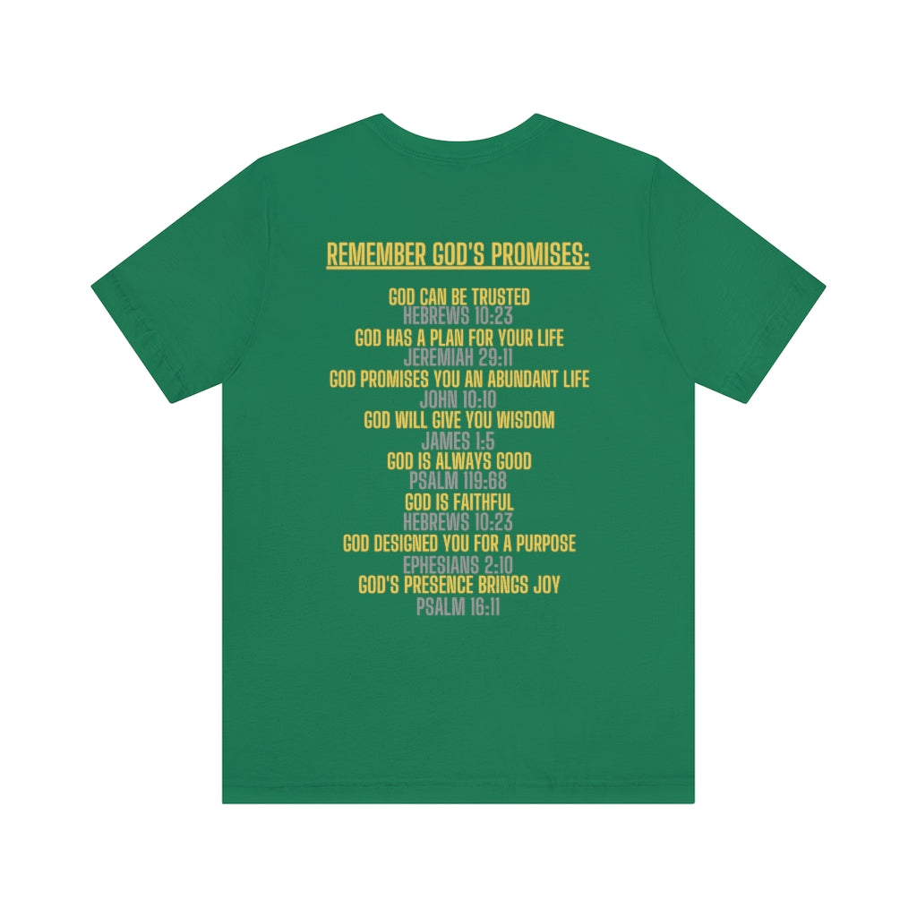 Remember God's Promises Christian Unisex Short Sleeve Tee