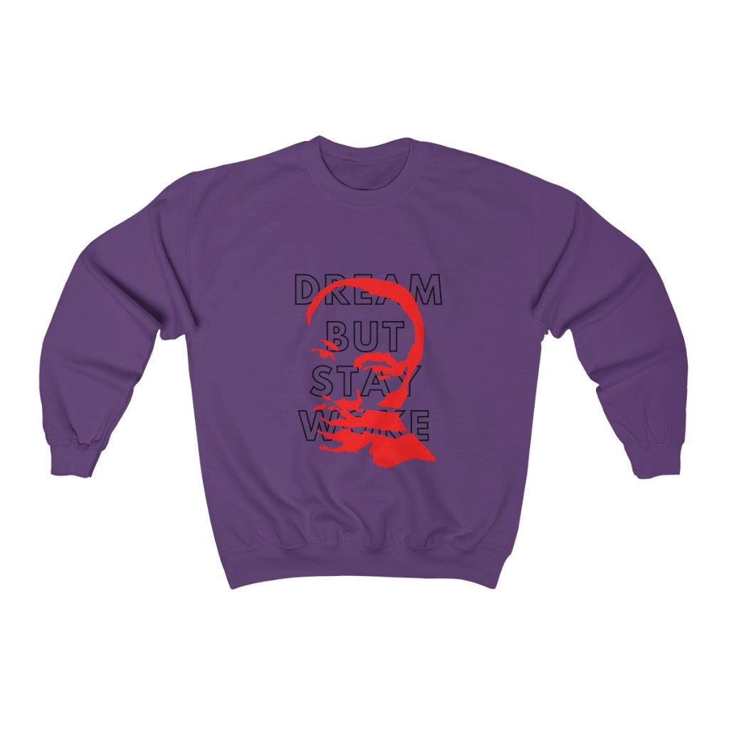 Dream But Stay Woke MLK Sweatshirt