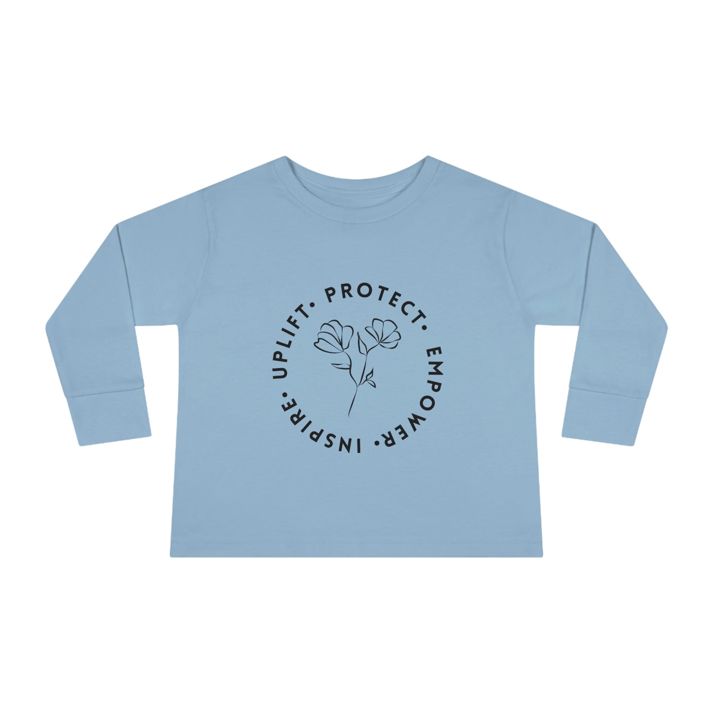 To The Girl Behind Me Toddler Long Sleeve Tee
