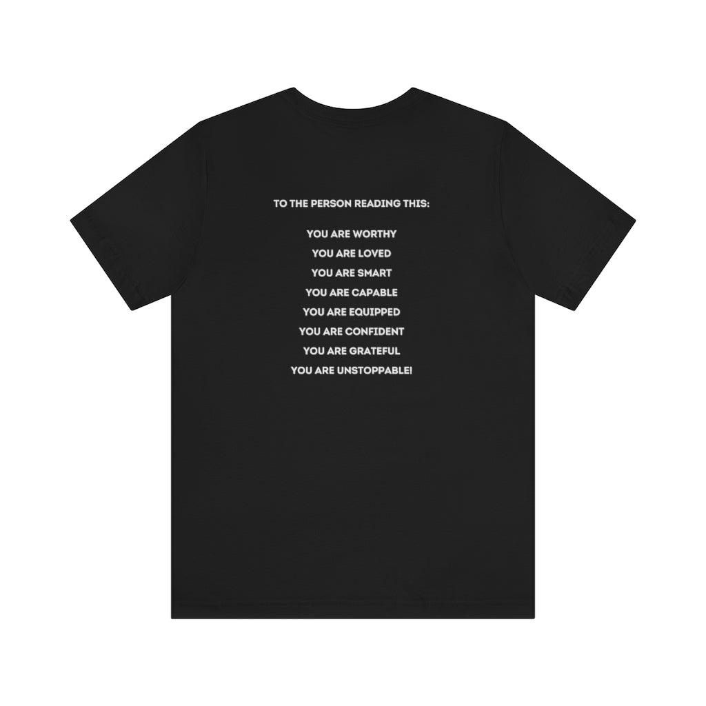 Empower-Uplift-Inspire-Motivate Butterfly Sunflower Adult Unisex Tee