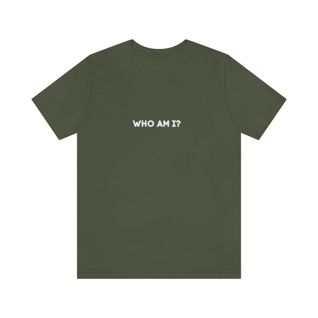 Who Am I? Blessed- Short Sleeve Unisex Tee