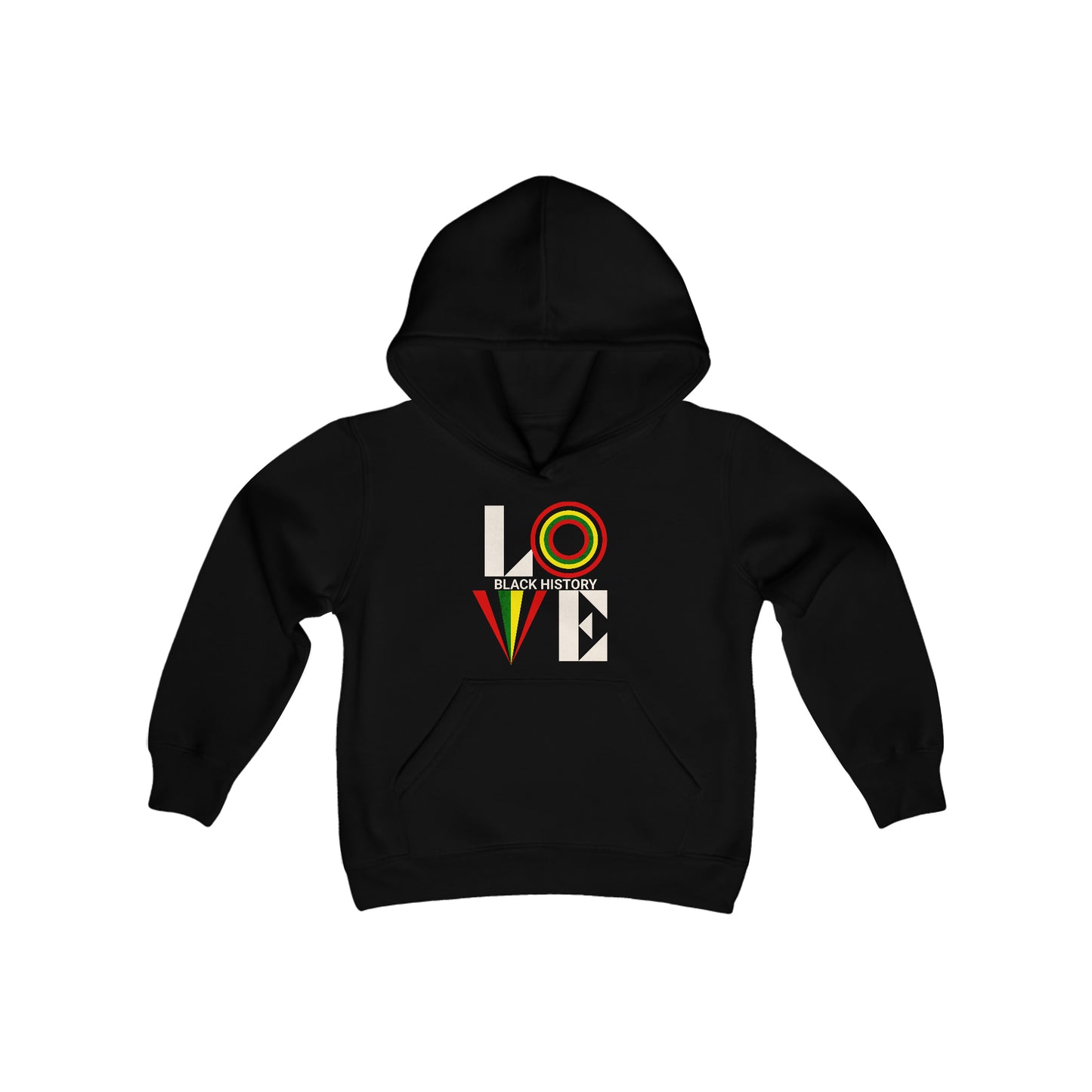 Love Black History Youth Hoodie