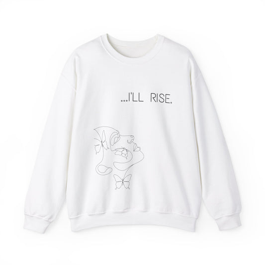 I'll Rise Butterfly Sketch Sweatshirt