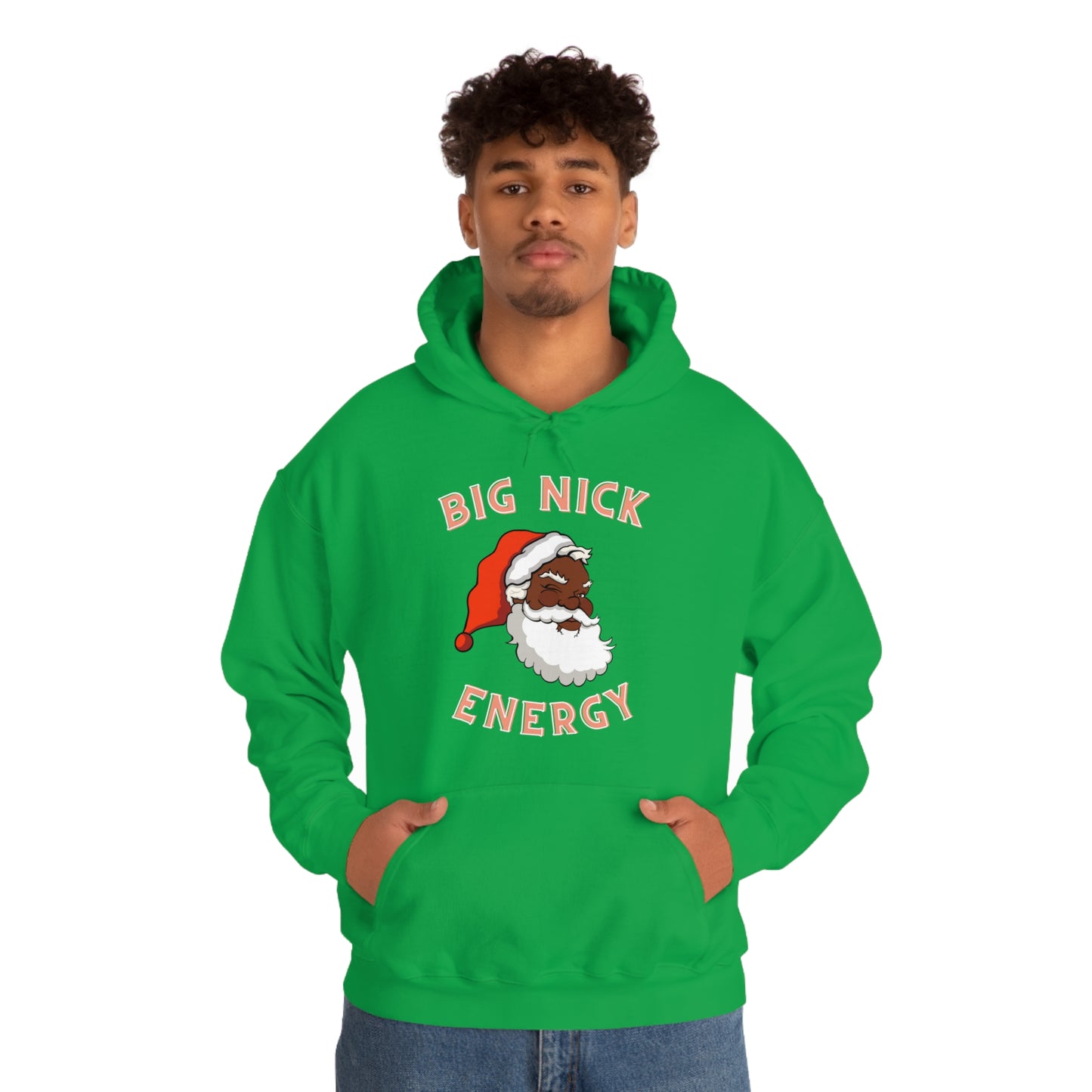 Big Nick Energy Christmas Hooded Sweatshirt