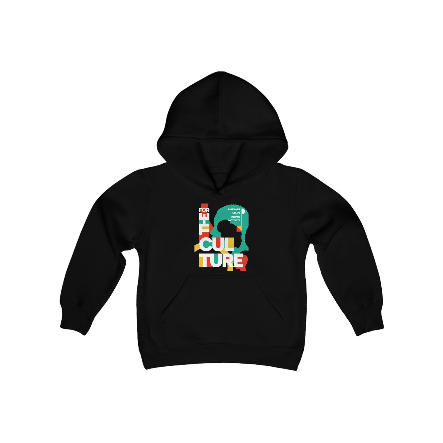 For The Culture Black History Month Youth Hoodie