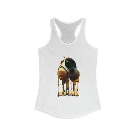 Hip Hop: The Language of the Streets, the Anthem of the People Streetwear Style Ladies Racerback Tank-Top