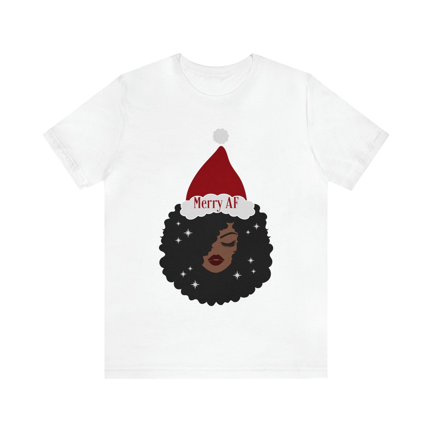 Merry AF Unisex Christmas T-Shirt