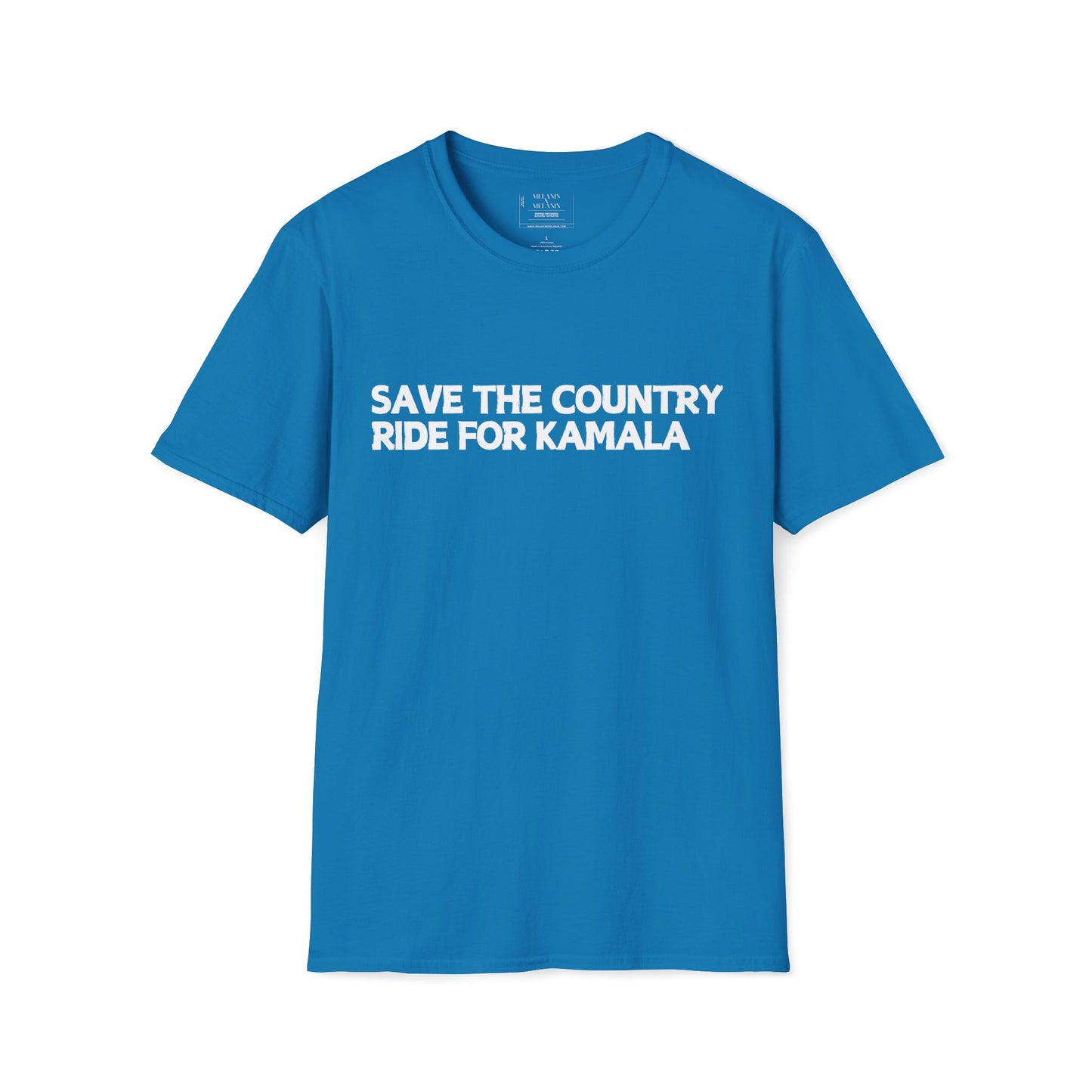 Save the Country, Ride for Kamala T-Shirt – Fun Patriotic Statement Tee