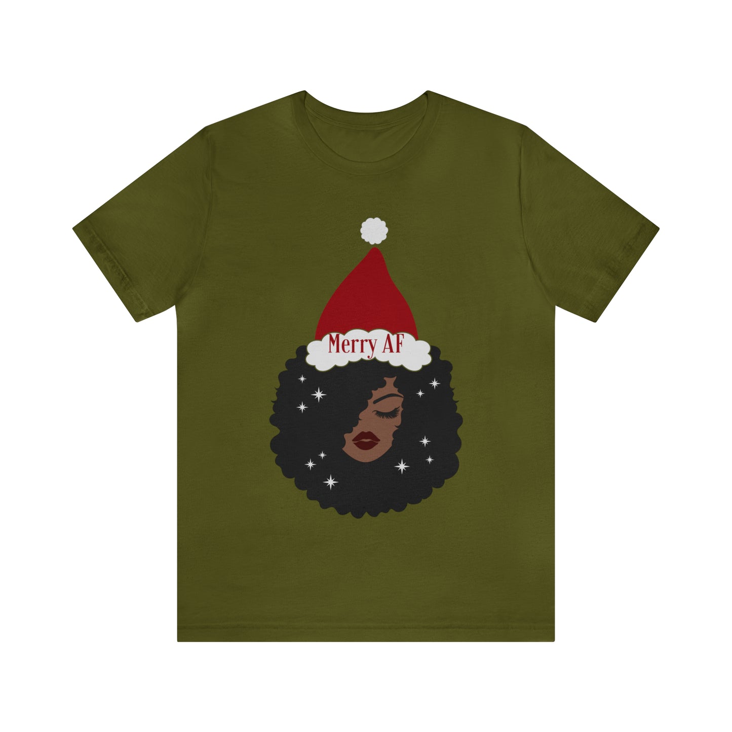 Merry AF Unisex Christmas T-Shirt