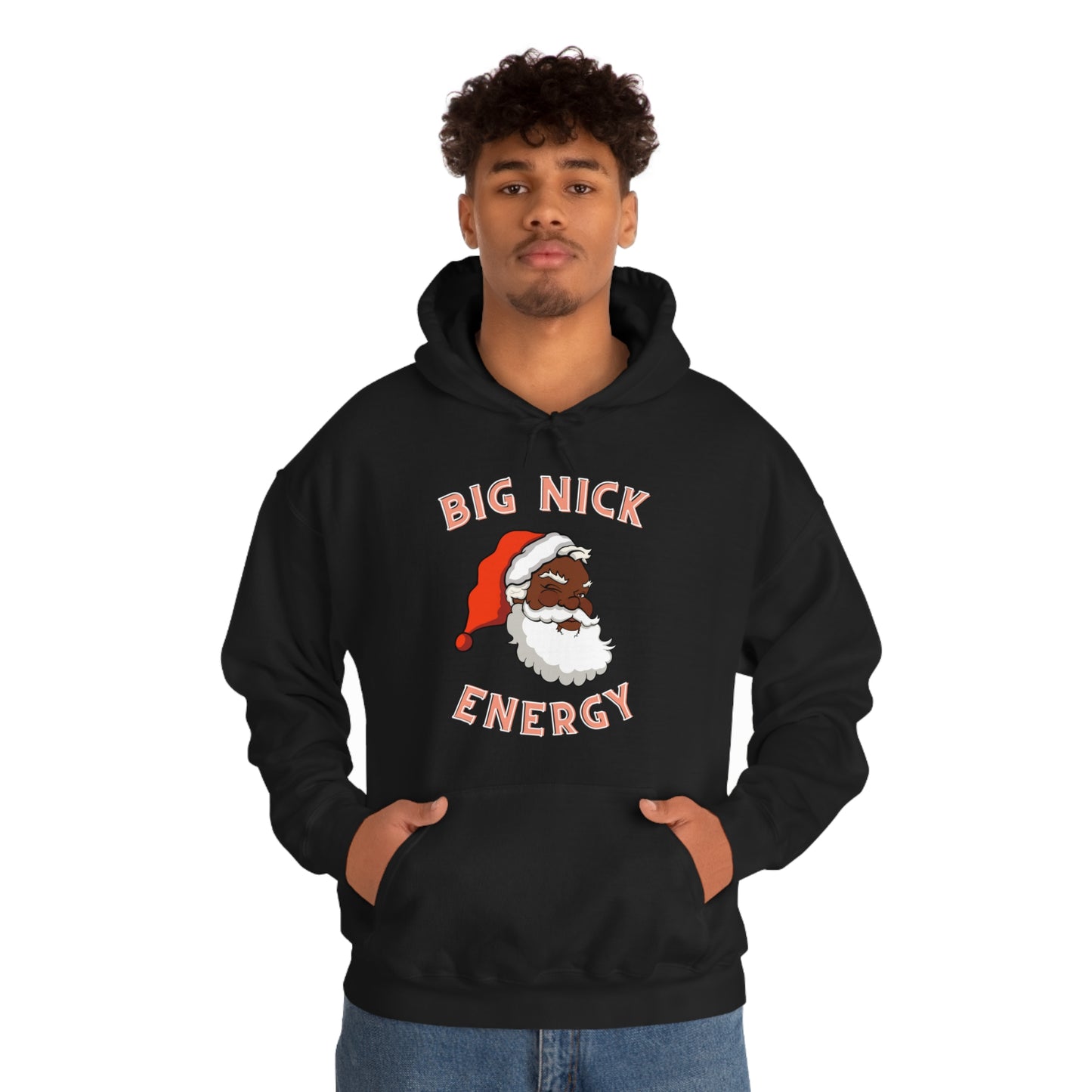 Big Nick Energy Christmas Hooded Sweatshirt