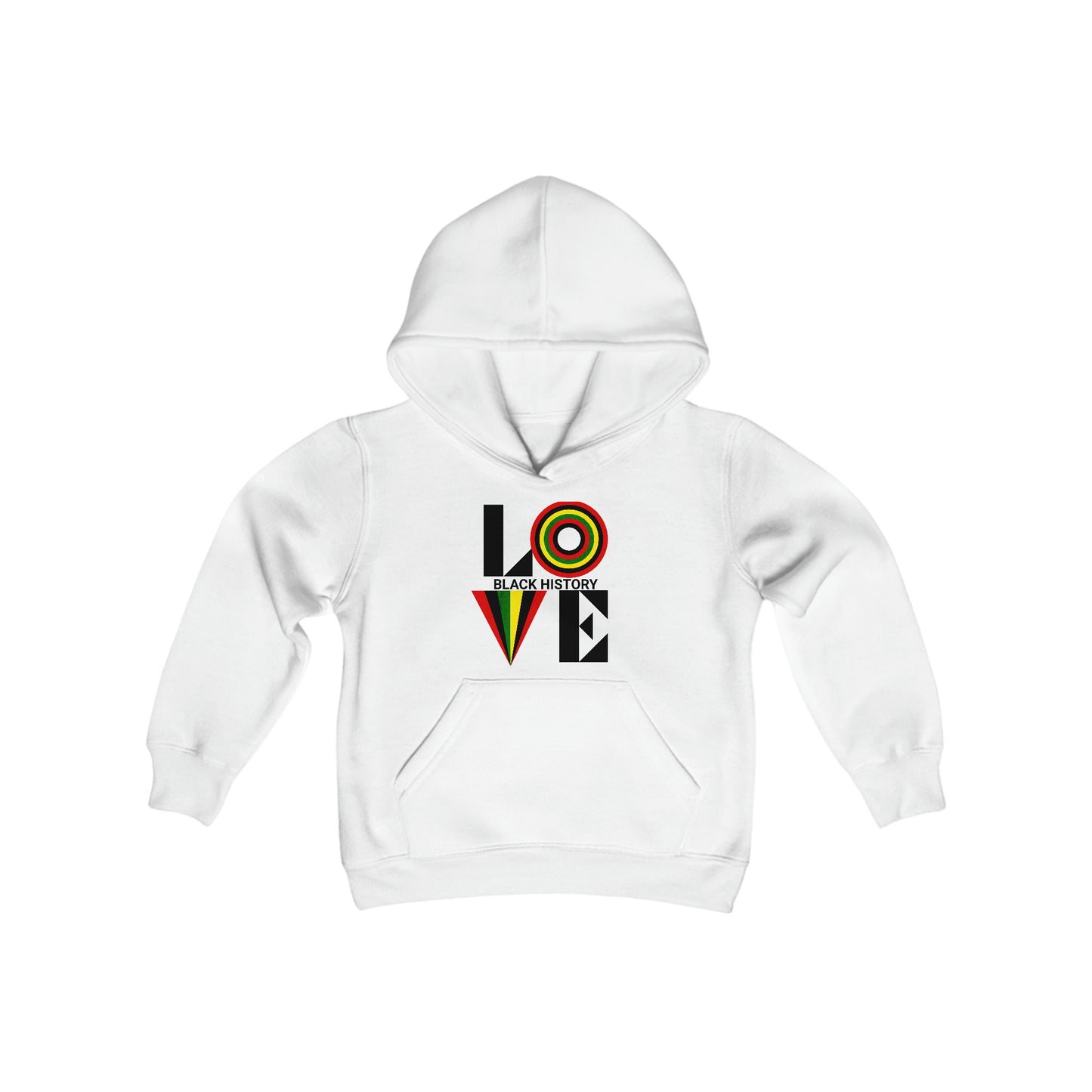 Love Black History Youth Hoodie