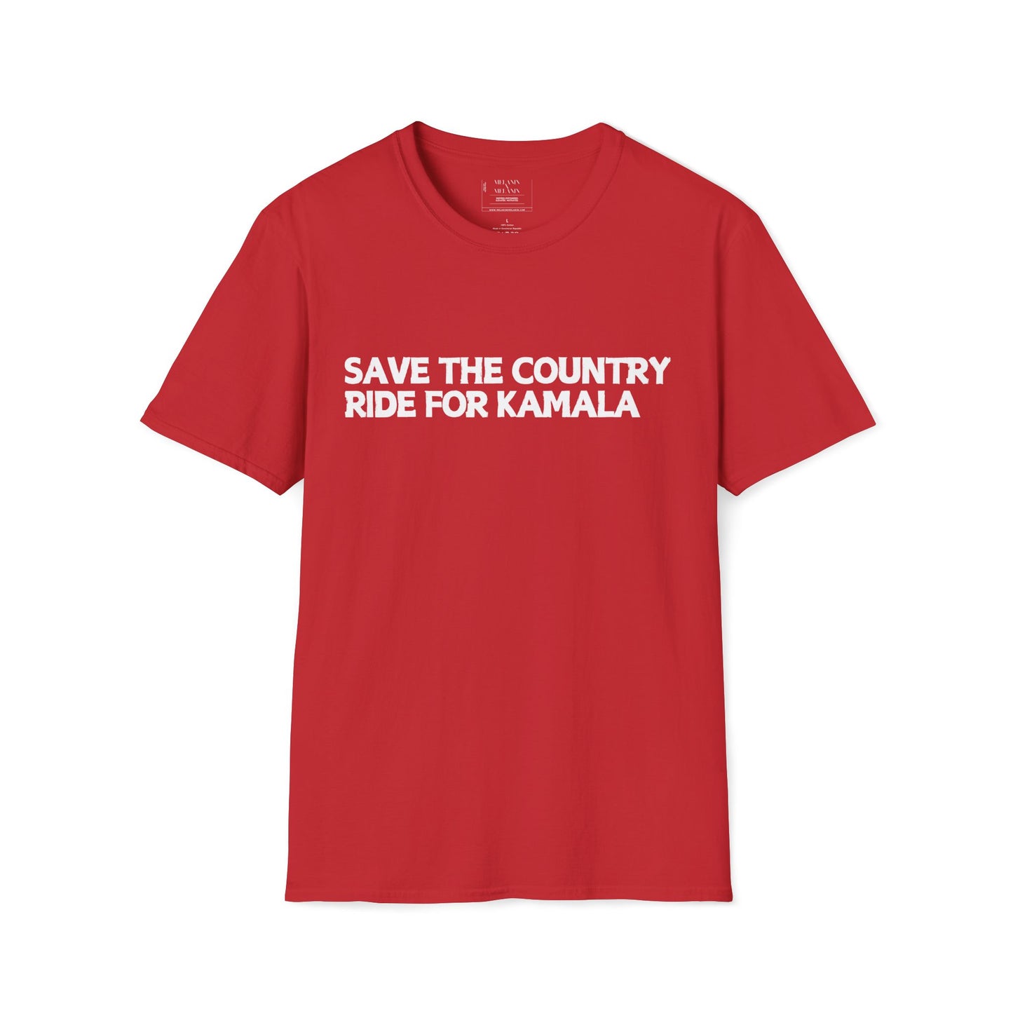 Save the Country, Ride for Kamala T-Shirt – Fun Patriotic Statement Tee