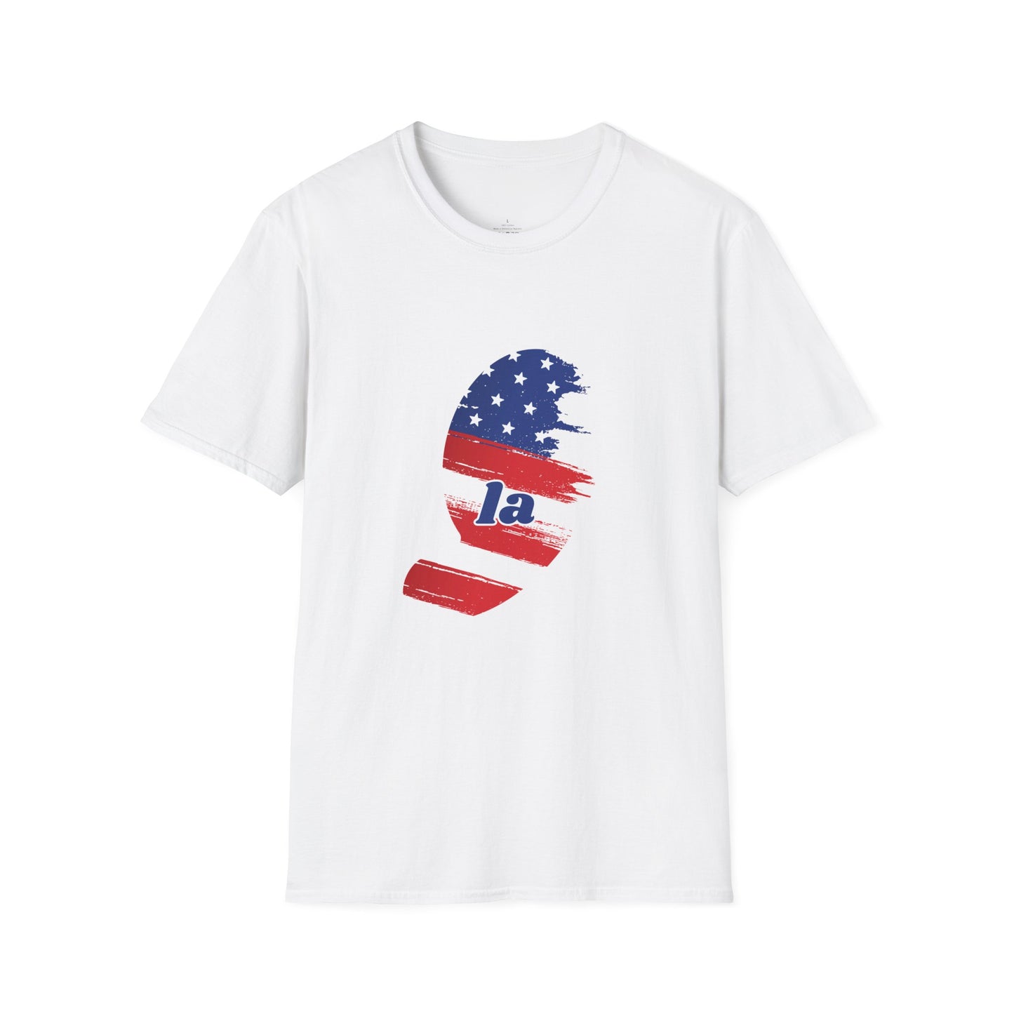 Patriotic Comma LA Election Tee