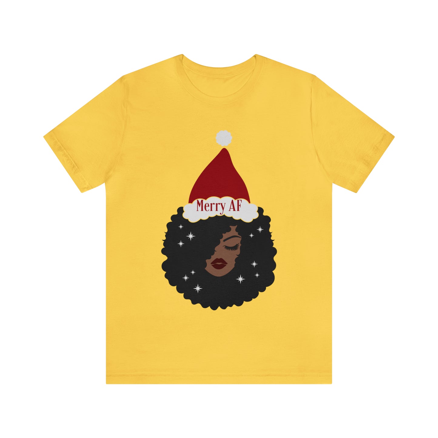 Merry AF Unisex Christmas T-Shirt