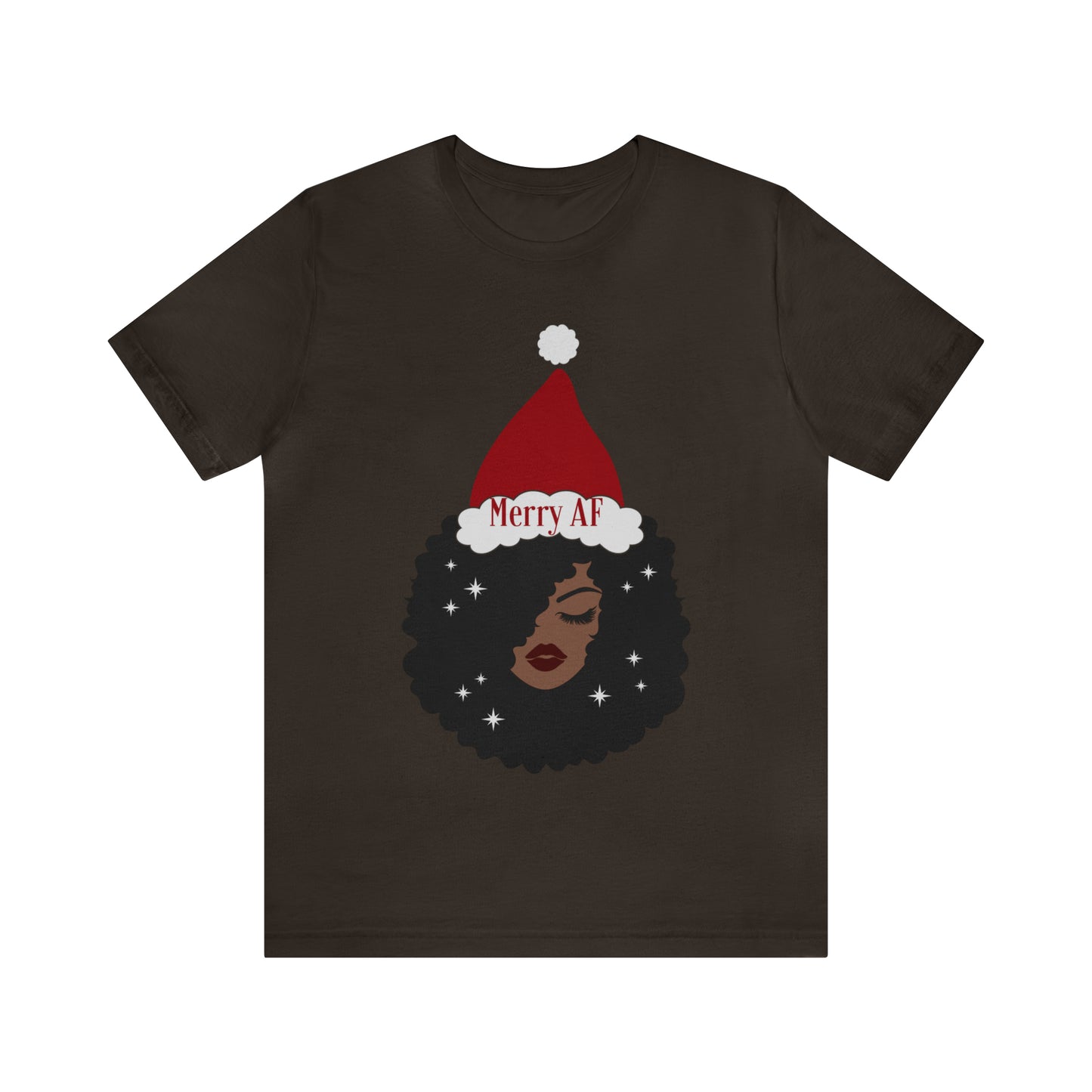 Merry AF Unisex Christmas T-Shirt