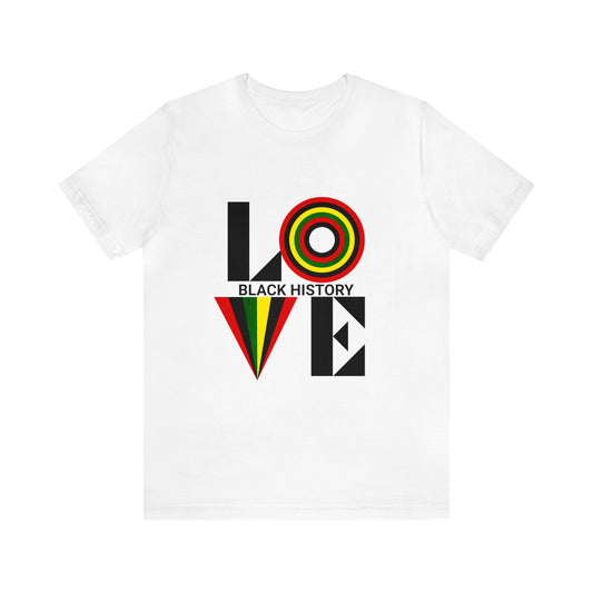 Love Black History Unisex Tee