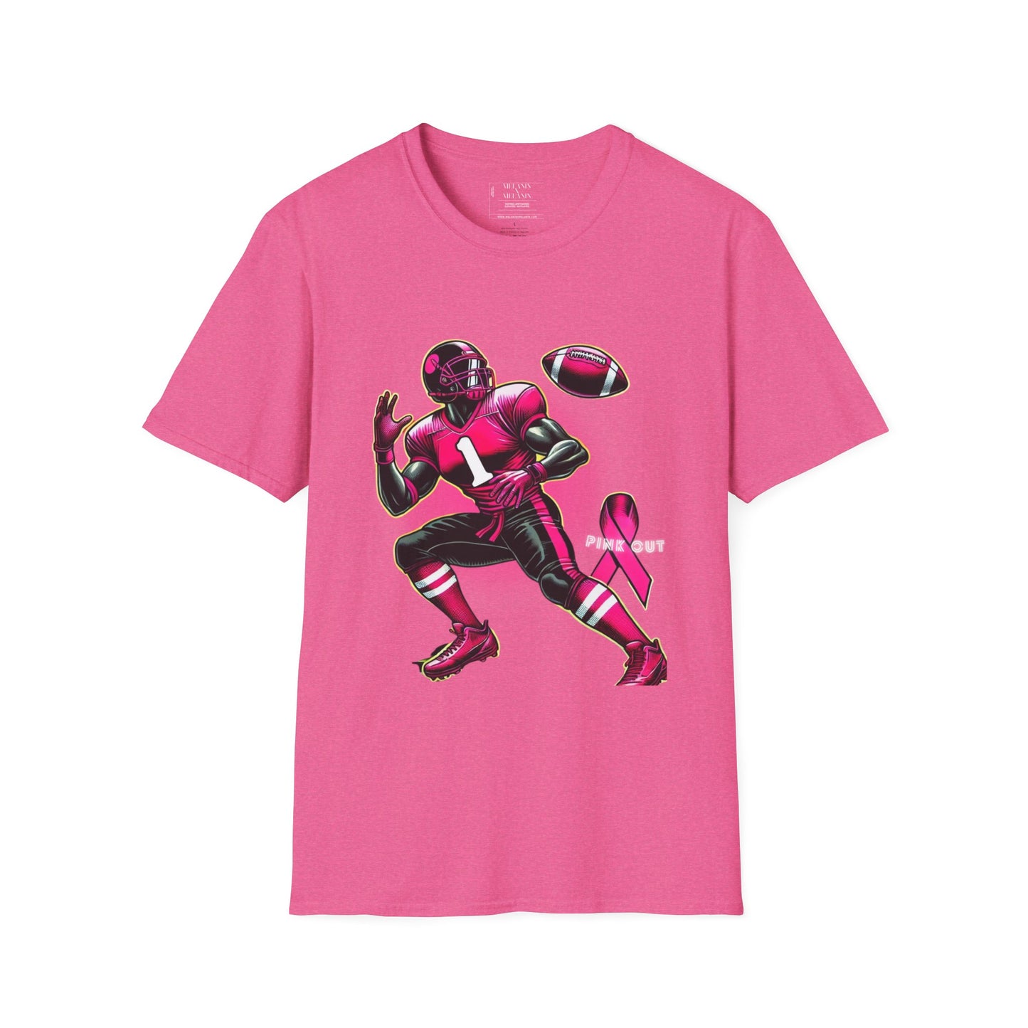 Pink Out Football T-Shirt