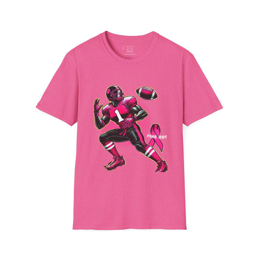 Pink Out Football T-Shirt