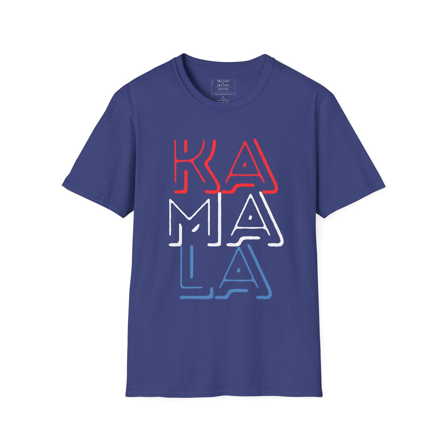 Patriotic Kamala T-Shirt – Red, White, and Blue Statement Tee for Supporters