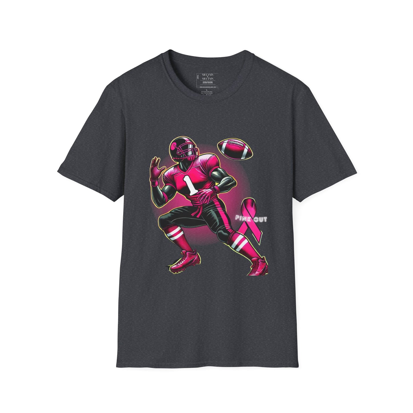 Pink Out Football T-Shirt