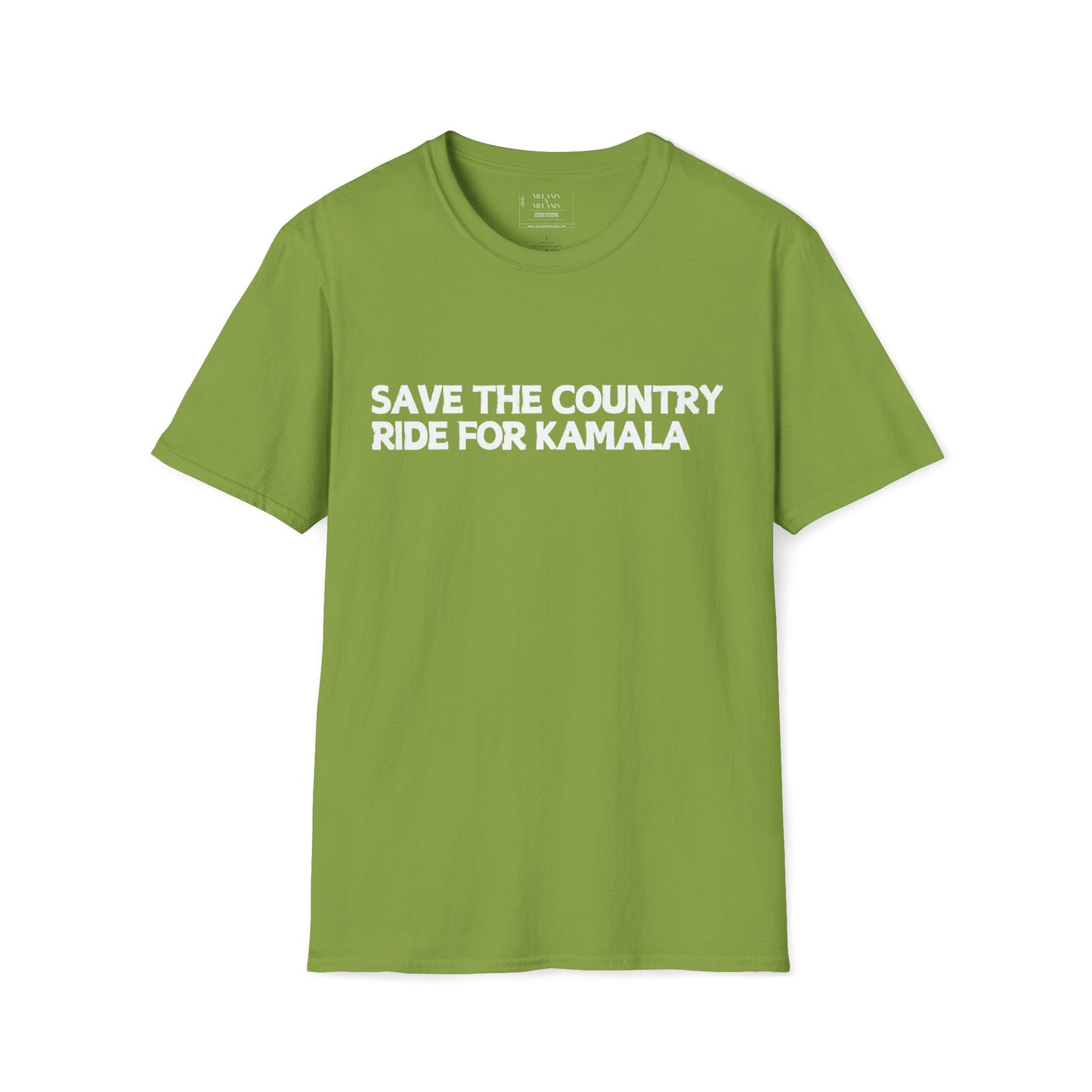 Save the Country, Ride for Kamala T-Shirt – Fun Patriotic Statement Tee