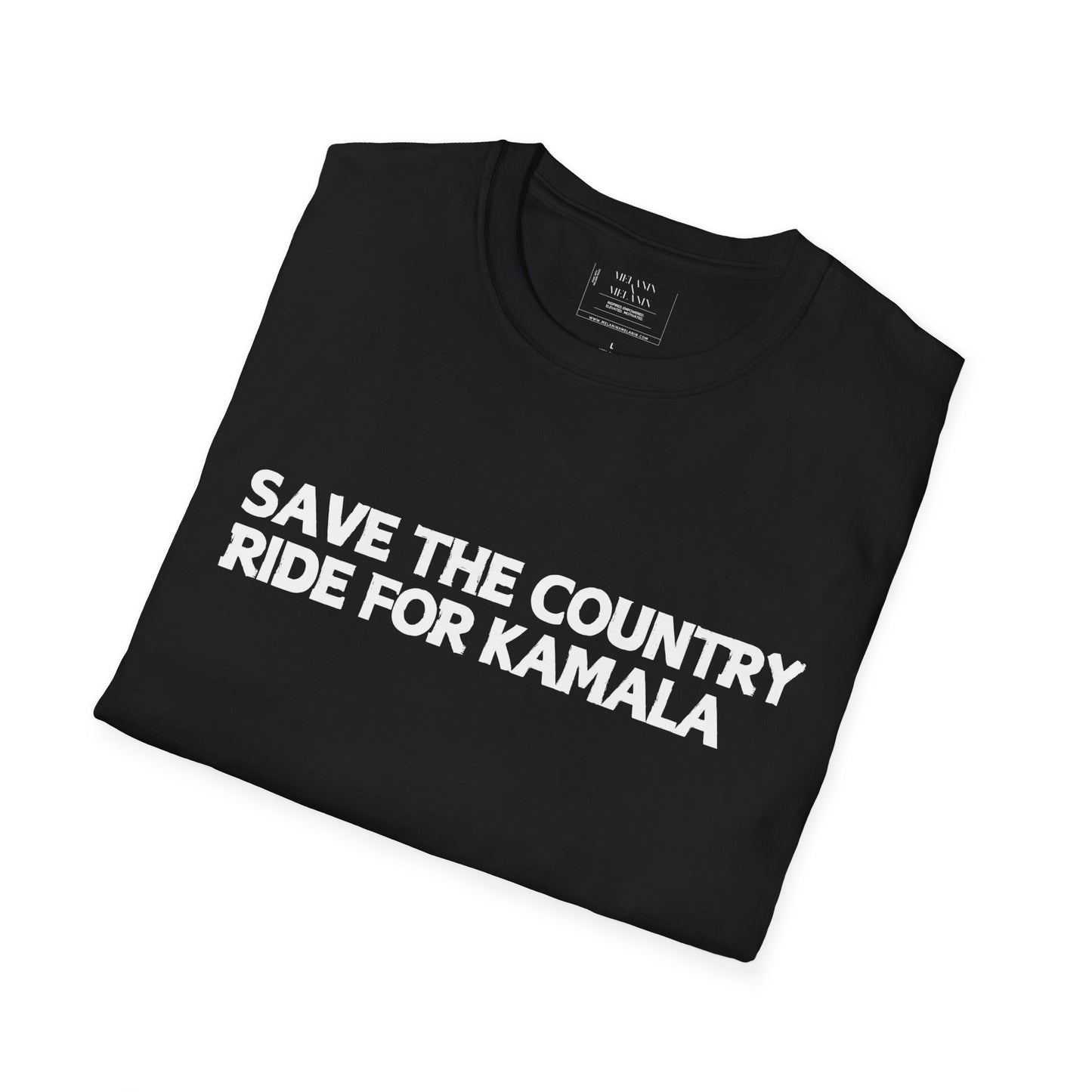 Save the Country, Ride for Kamala T-Shirt – Fun Patriotic Statement Tee