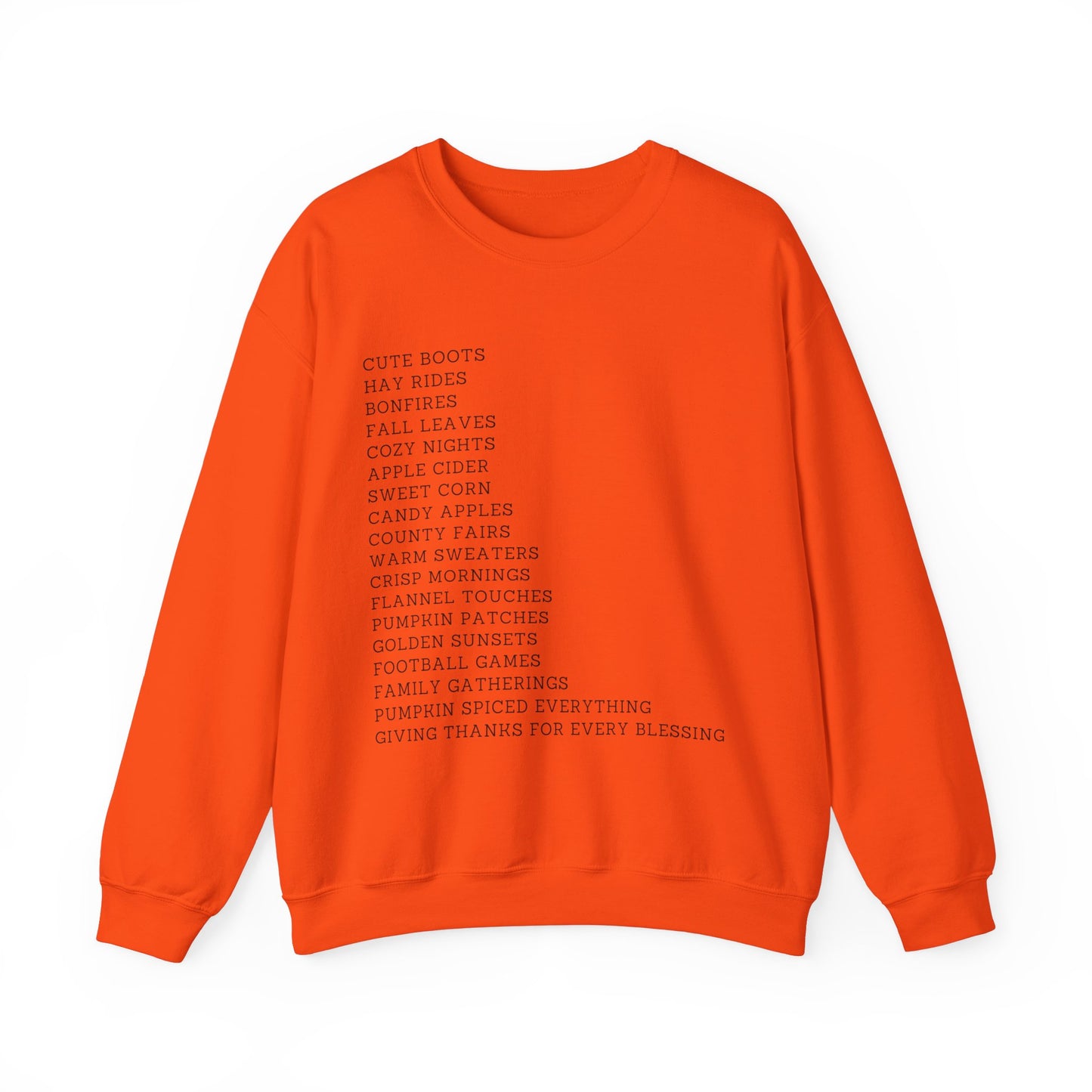 A Few Of My Favorite Autumn Things Sweatshirt