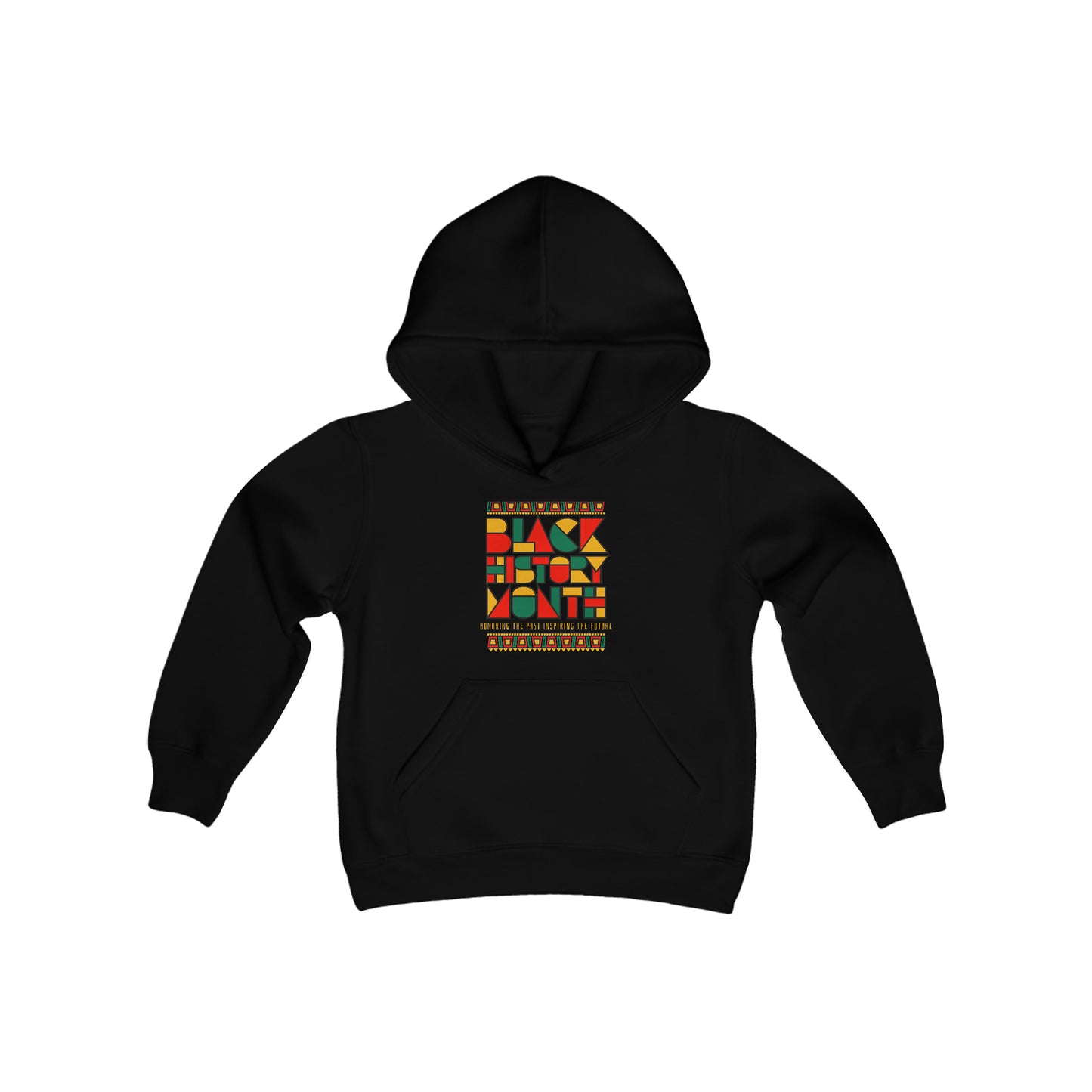 Black History Month Honoring The Past Inspiring The Future Youth Hoodie