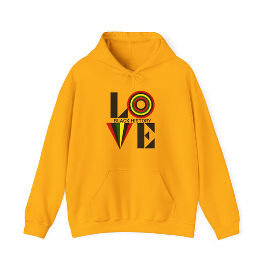 Love Black History Unisex Hoodie