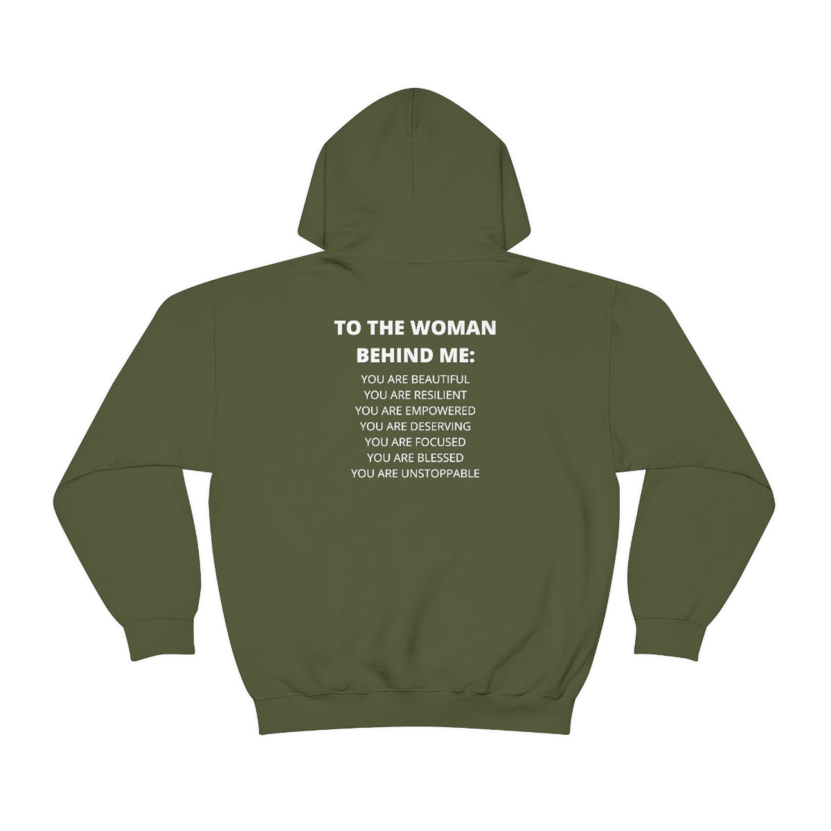 To The Woman Behind Me Adult Unisex Hoodie