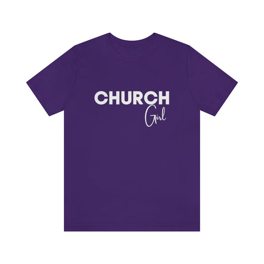 Church Girl Short Sleeve Adult Tee