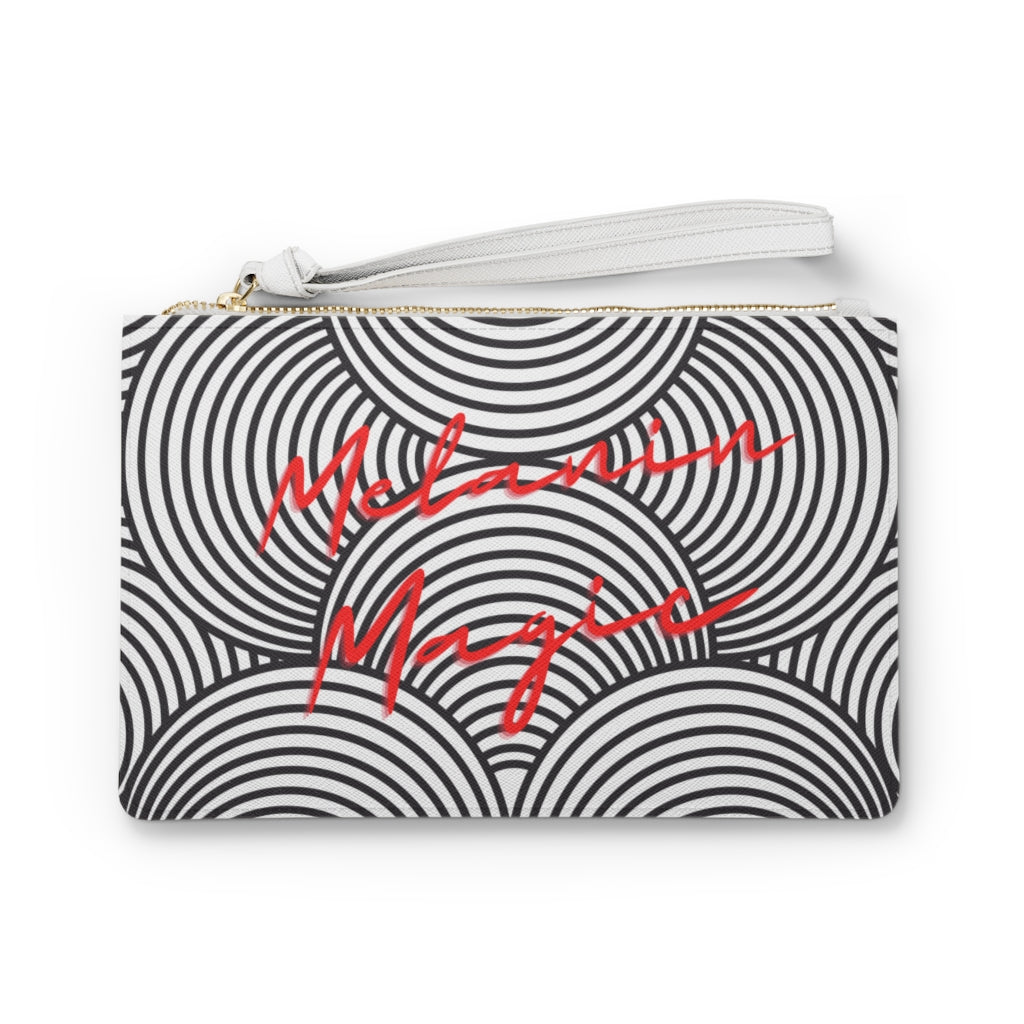 Melanin Magic Graphic Clutch Bag