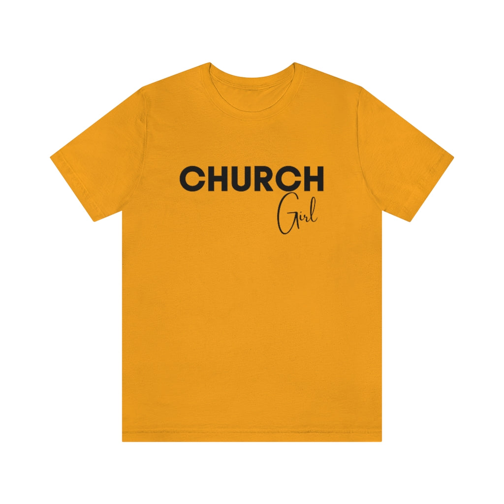 Church Girl Short Sleeve Adult Tee