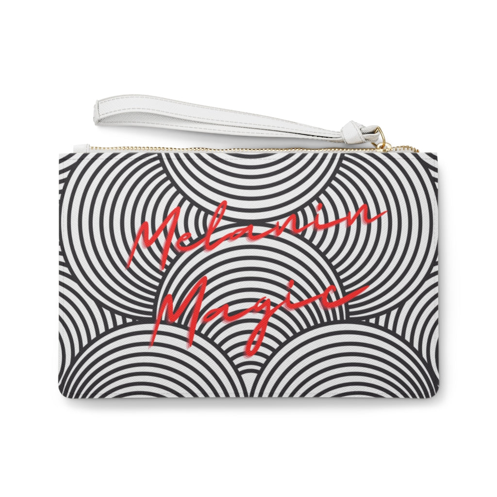 Melanin Magic Graphic Clutch Bag