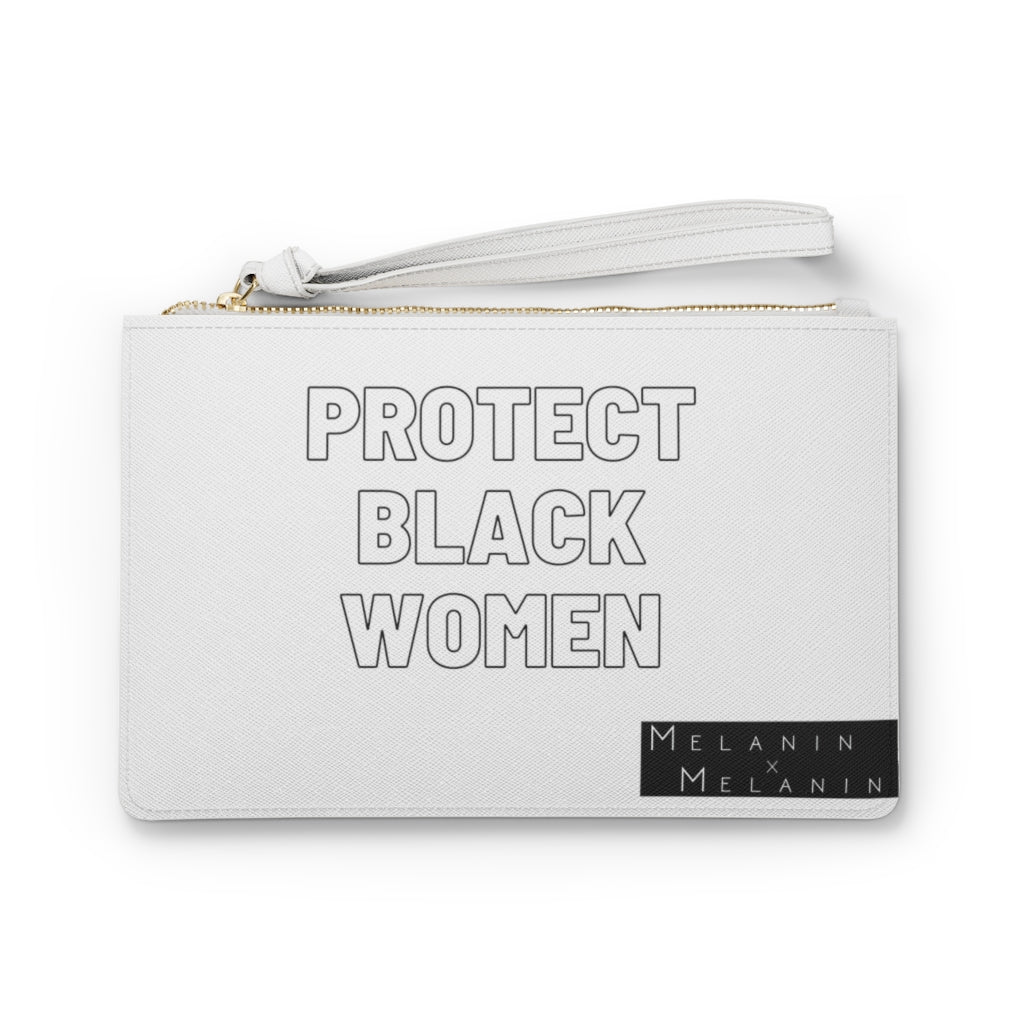 Protect Black Women Clutch Bag