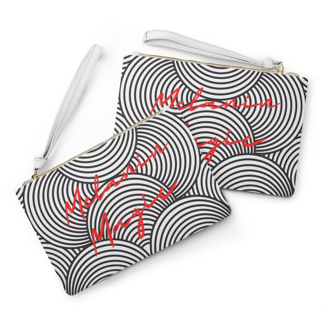 Melanin Magic Graphic Clutch Bag