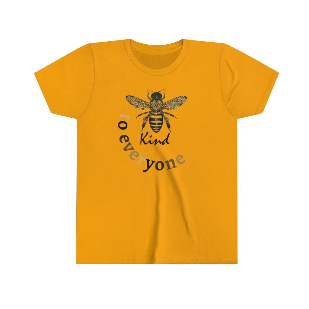 Bee Kind To Everyone Youth Short Sleeve Tee