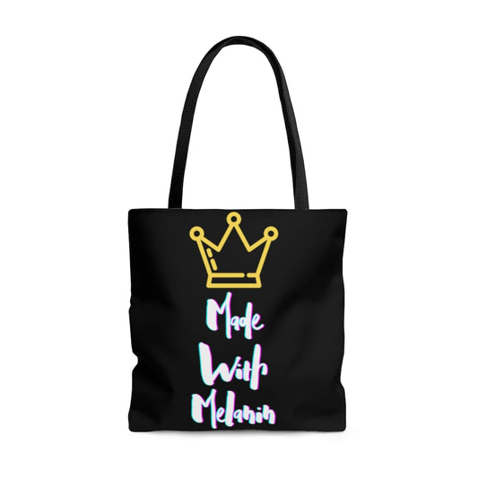 Made With Melanin Crown Tote Bag