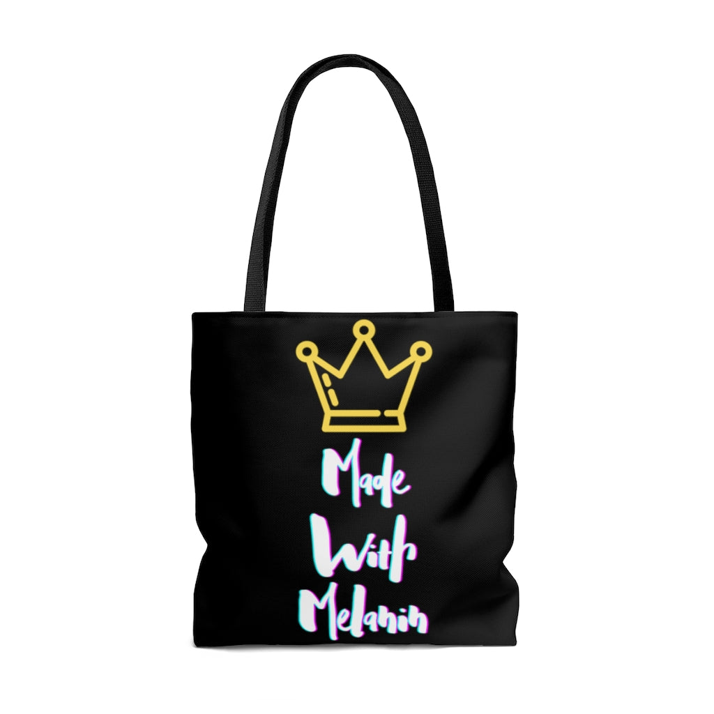 Made With Melanin Crown Tote Bag