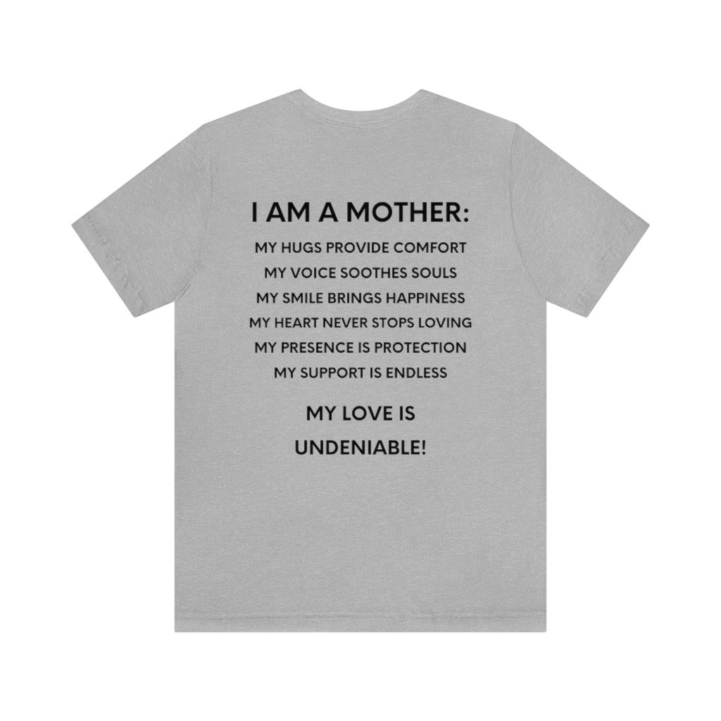 Mother-Mommy-Madre-Mama Appreciation Unisex Short Sleeve Tee