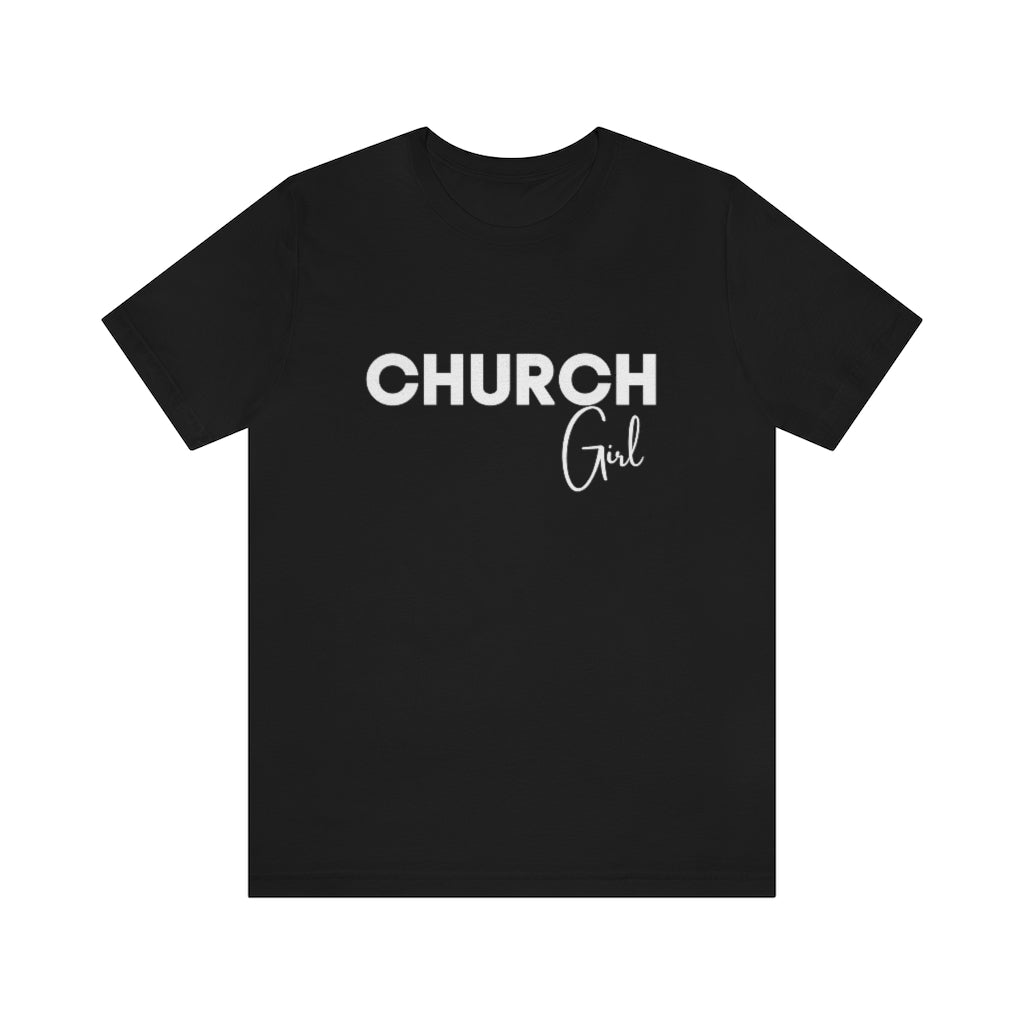 Church Girl Short Sleeve Adult Tee