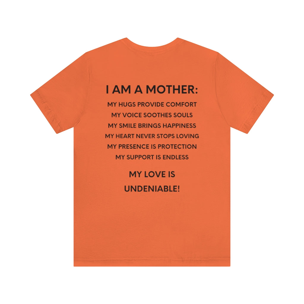 Mother-Mommy-Madre-Mama Appreciation Unisex Short Sleeve Tee