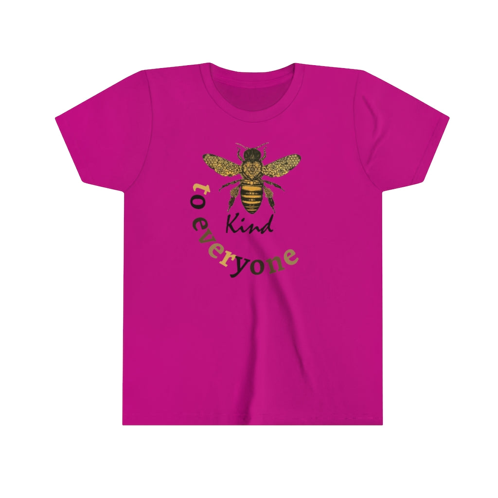 Bee Kind To Everyone Youth Short Sleeve Tee