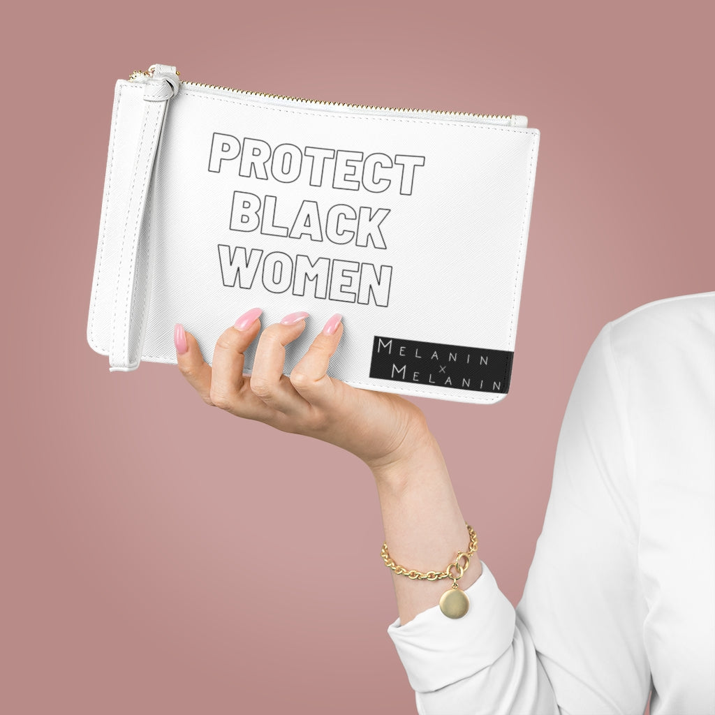 Protect Black Women Clutch Bag