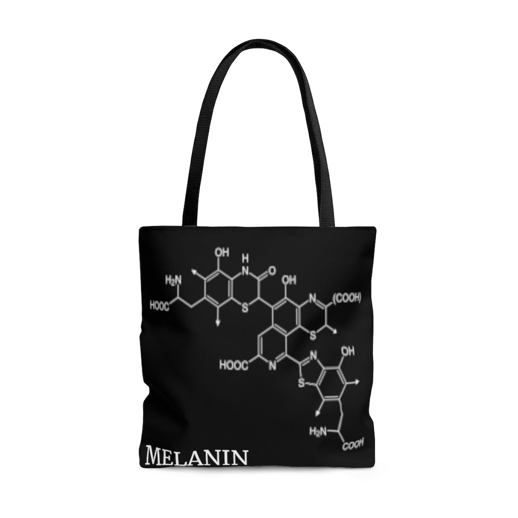 Melanin Cellular Structure Tote Bag