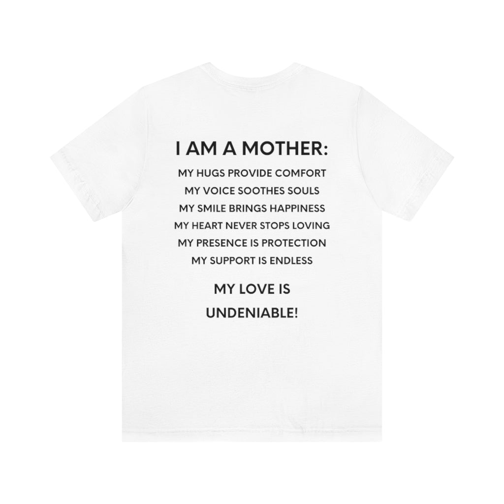 Mother-Mommy-Madre-Mama Appreciation Unisex Short Sleeve Tee