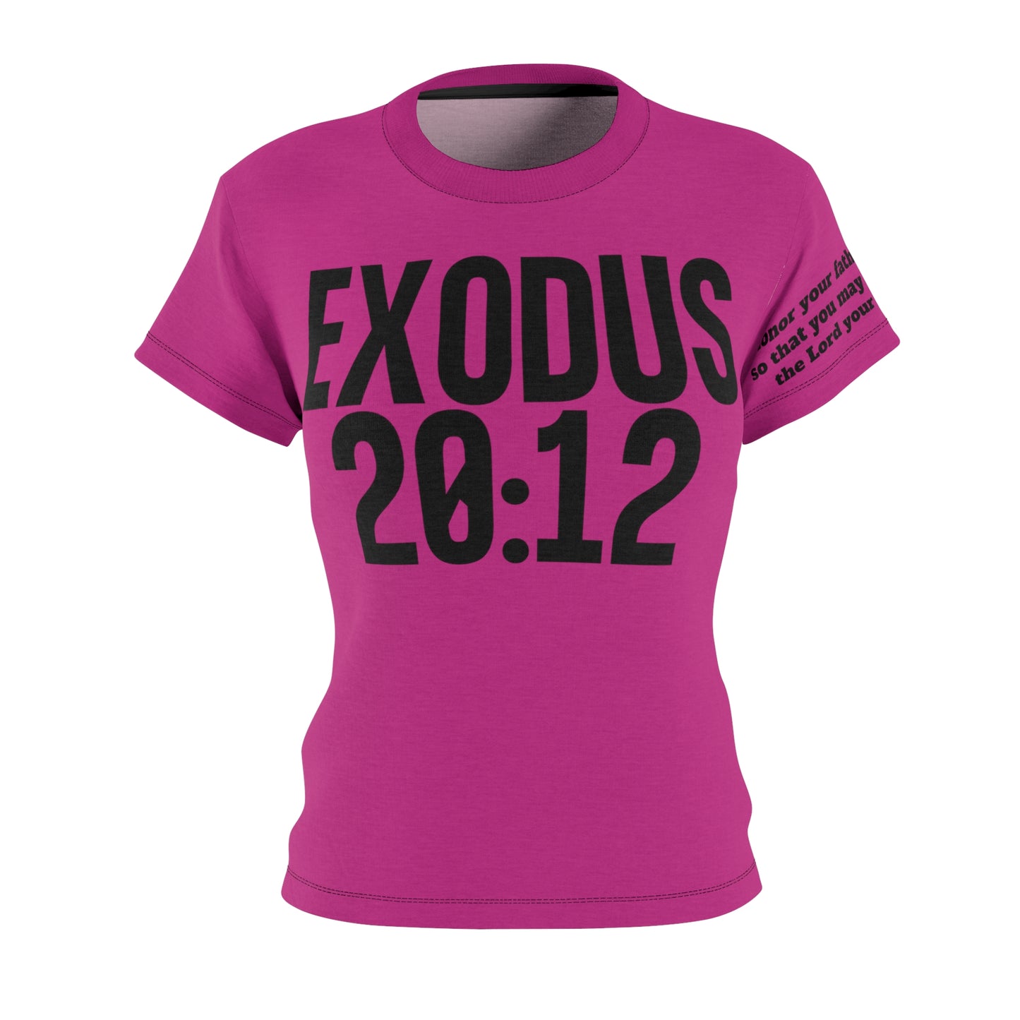 Divine Devotion Women's Exodus 20:12 Devotion Tee